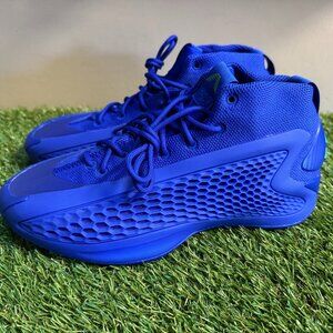 Adidas Anthony Edwards AE 1 Youth Kids Size 7 Wmn 8.5 Basketball Blue IF1876 NEW